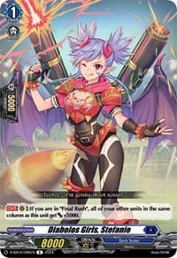 Diabolos Girls, Stefanie - D-SS12: Triple Drive Booster - Cardfight Vanguard card