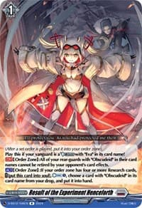 Result of the Experiment Henceforth - D-SS12: Triple Drive Booster - Cardfight Vanguard card