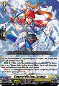 Knight of Old Fate, Cordiela - D-SS12: Triple Drive Booster - Cardfight Vanguard card