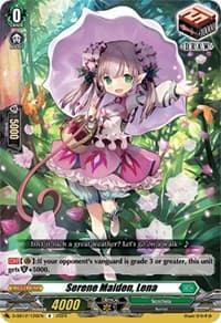 Serene Maiden, Lena - D-SS12: Triple Drive Booster - Cardfight Vanguard card