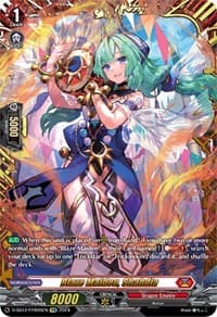 Blaze Maiden, Shahdia (FFR) - D-SS12: Triple Drive Booster - Cardfight Vanguard card