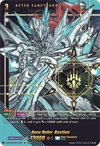 Apex Ruler, Bastion (SEC) - D-SS12: Triple Drive Booster - Cardfight Vanguard card