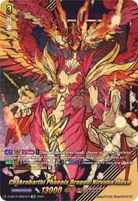 Chakrabarthi Phoenix Dragon, Nirvana Jheva (SIR) - D-SS12: Triple Drive Booster - Cardfight Vanguard card