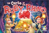 Curse of the Ruby Rhino Dice Game - Gamewright - Boardgames card