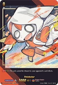 Trickstar (SIR) - D-SS12: Triple Drive Booster - Cardfight Vanguard card