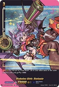 Diabolos Girls, Stefanie (SIR) - D-SS12: Triple Drive Booster - Cardfight Vanguard card