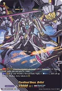 Cardinal Deus, Orfist (SIR) - D-SS12: Triple Drive Booster - Cardfight Vanguard card
