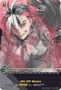 Blitz CEO, Welstra (SIR) - D-SS12: Triple Drive Booster - Cardfight Vanguard card