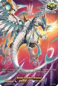 Blade Feather Dragon (SIR) - D-SS12: Triple Drive Booster - Cardfight Vanguard card
