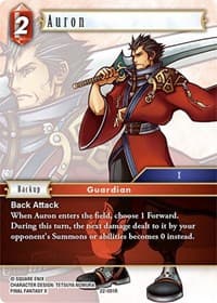 Auron - Hidden Hope - Final Fantasy TCG card
