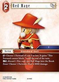 Red Mage - Hidden Hope - Final Fantasy TCG card