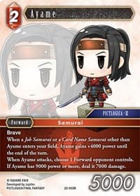 Ayame - Hidden Hope - Final Fantasy TCG card