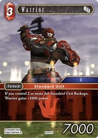 Warrior - Hidden Hope - Final Fantasy TCG card