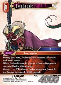 Foulander - Hidden Hope - Final Fantasy TCG card