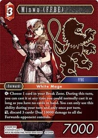 Minwu (FFBE) - Hidden Hope - Final Fantasy TCG card