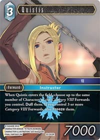Quistis - Hidden Hope - Final Fantasy TCG card