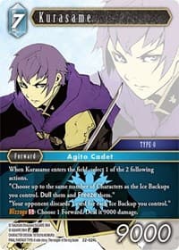 Kurasame - Hidden Hope - Final Fantasy TCG card
