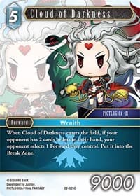 Cloud of Darkness - Hidden Hope - Final Fantasy TCG card