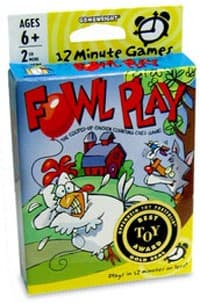 Fowl Play Card Game - Gamewright - Boardgames card