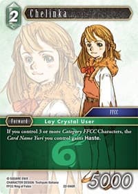 Chelinka - Hidden Hope - Final Fantasy TCG card