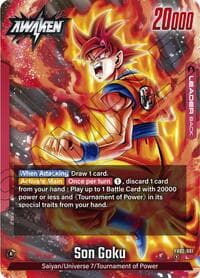 Son Goku - FB02-001 - Blazing Aura - Dragon Ball Super: Fusion World card