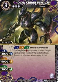 Dark Knight Percival (Event Pack 2024 Vol. 1) - Launch & Event Promos - Battle Spirits Saga card