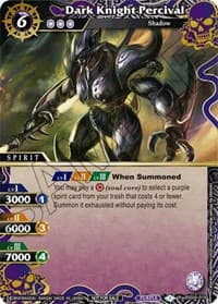 Dark Knight Percival (Grand Tour Finalist Card Set 2024 Vol. 1) - Launch & Event Promos - Battle Spirits Saga card