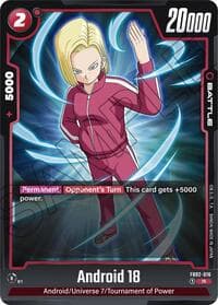 Android 18 - FB02-016 - Blazing Aura - Dragon Ball Super: Fusion World card