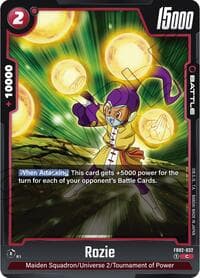 Rozie - Blazing Aura - Dragon Ball Super: Fusion World card