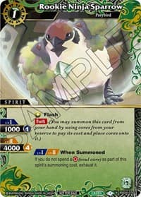 Rookie Ninja Sparrow (Grand Tour Finalist Card Set 2024 Vol. 1) - Launch & Event Promos - Battle Spirits Saga card