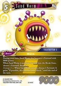 Sand Worm - Hidden Hope - Final Fantasy TCG card