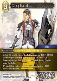 Sieghard - Hidden Hope - Final Fantasy TCG card