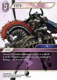 Odin - Hidden Hope - Final Fantasy TCG card