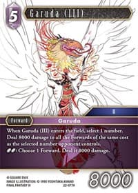 Garuda (III) - Hidden Hope - Final Fantasy TCG card
