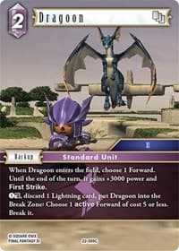 Dragoon - Hidden Hope - Final Fantasy TCG card
