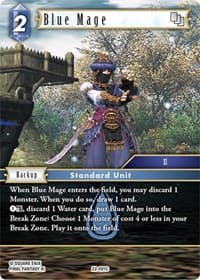 Blue Mage - Hidden Hope - Final Fantasy TCG card
