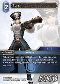 Vaan - Hidden Hope - Final Fantasy TCG card