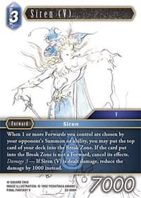 Siren (V) - Hidden Hope - Final Fantasy TCG card