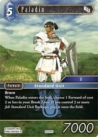 Paladin - Hidden Hope - Final Fantasy TCG card