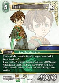 Yuri LB - Hidden Hope - Final Fantasy TCG card
