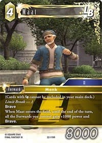 Maat LB - Hidden Hope - Final Fantasy TCG card