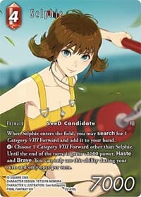 Selphie (Full Art) - Hidden Hope - Final Fantasy TCG card