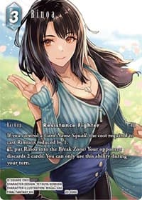 Rinoa (Full Art) - Hidden Hope - Final Fantasy TCG card
