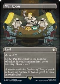 War Room (Borderless) - Launch Party & Release Event Promos - Magic: The Gathering card