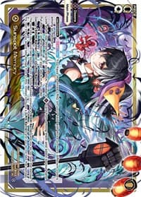 Sunspot Memory - Dissonance Diva - WIXOSS card