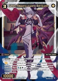 Urith//Dissona, Lucent Evil Queen - Dissonance Diva - WIXOSS card