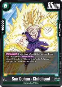 Son Gohan : Childhood - FB02-088 - Blazing Aura - Dragon Ball Super: Fusion World card