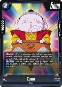 Zuno - Blazing Aura - Dragon Ball Super: Fusion World card