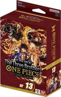 Ultra Deck: The Three Brothers - ST-13: Ultra Deck The Three Brothers - One Piece Card Game card