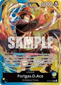 Portgas.D.Ace (002) - ST-13: Ultra Deck The Three Brothers - One Piece Card Game card